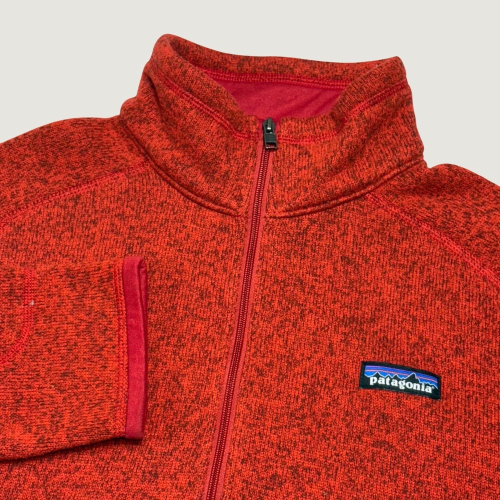 Patagonia Better Sweater Pullover Mens XL Red 1/4 Zip Fleece 25617 Gorpcore